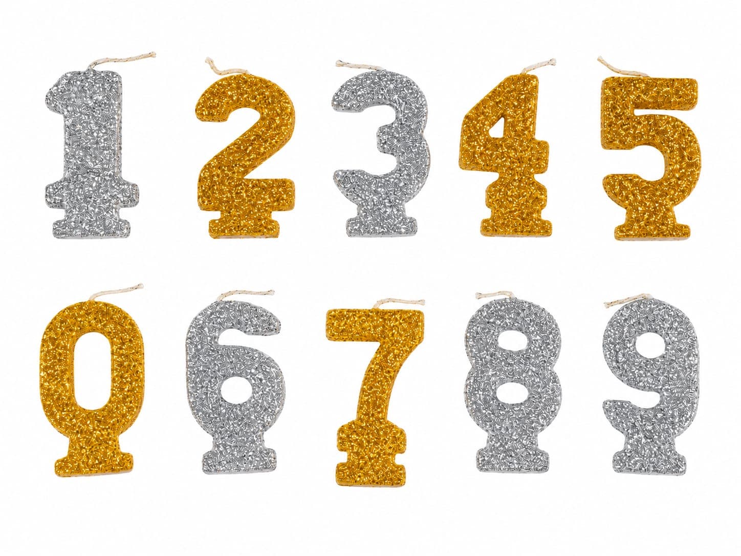 Velas Numerotes Full Gibre