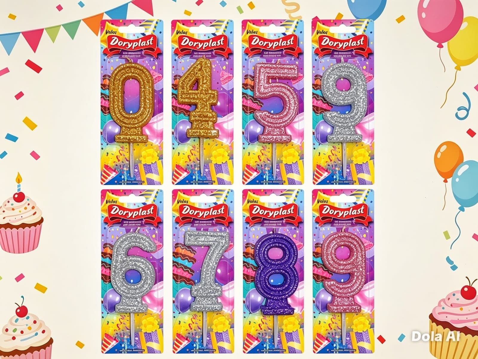 Velas Numerotes Pinche Burbuja Full Gibre
